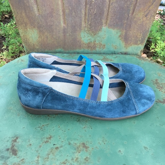 Taos Footwear Shoes - Taos Blue Mary Janes
